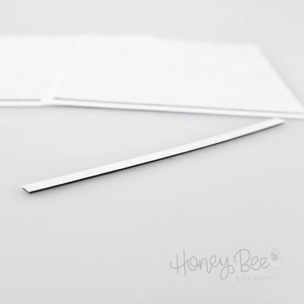 1/4” Black Foam Strips - 6x6” 2pk Sheets - 48 Strips