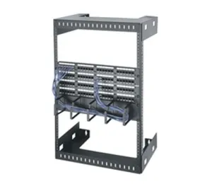 15 Space Wall Mount Rack 12" Deep, 200 pound capacity