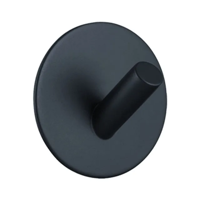 1PC Stainless Steel High-end Hook Self Adhesive Clothes Hange Bags Key Rack Kitchen Towel Hanger Bathroom Accessory Organizer