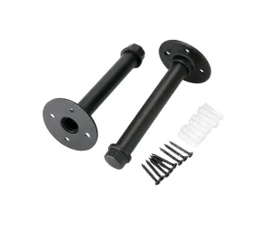 2Pcs Industrial Pipe Clothes Bar-17CM