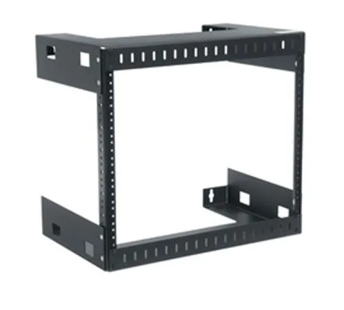 8 Space Wall Mount Rack 12" Deep, 200 pound capacity