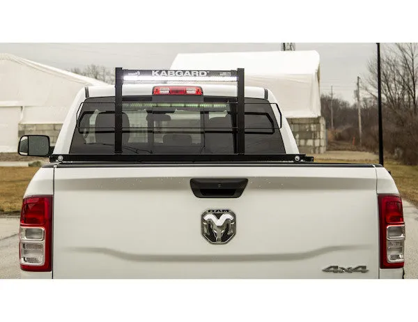 85204 - 71 INCH KABGARD HEAVY-DUTY STEEL PICKUP TRUCK HEADACHE RACK BUNDLE WITH STANDARD MOUNTING BRACKETS