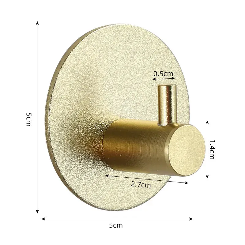 Adhesive Wall Hooks Mounted Door Key Cloth Coat Bathroom Robe Hanger Kitchen Hardware Rack Shelf Bag Hook Organizer For Hanging