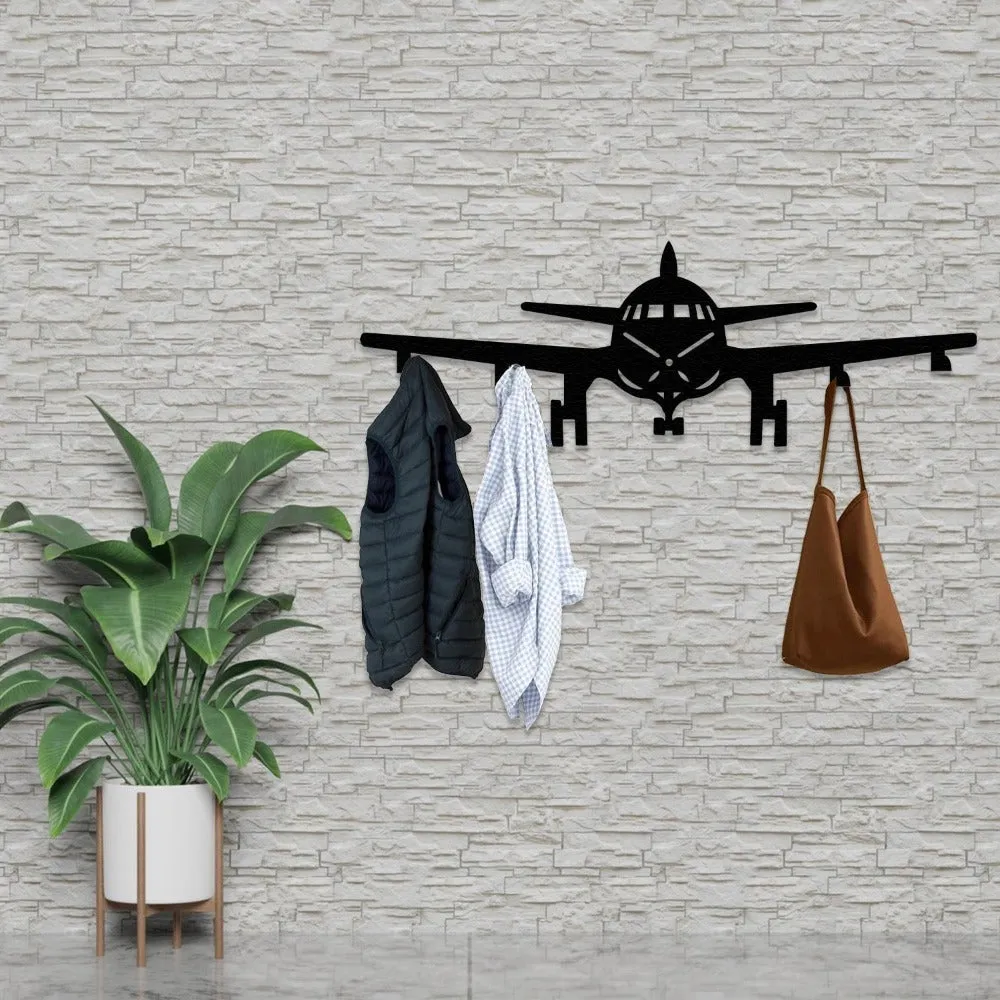 Aircraft Silhouette Coat Rack