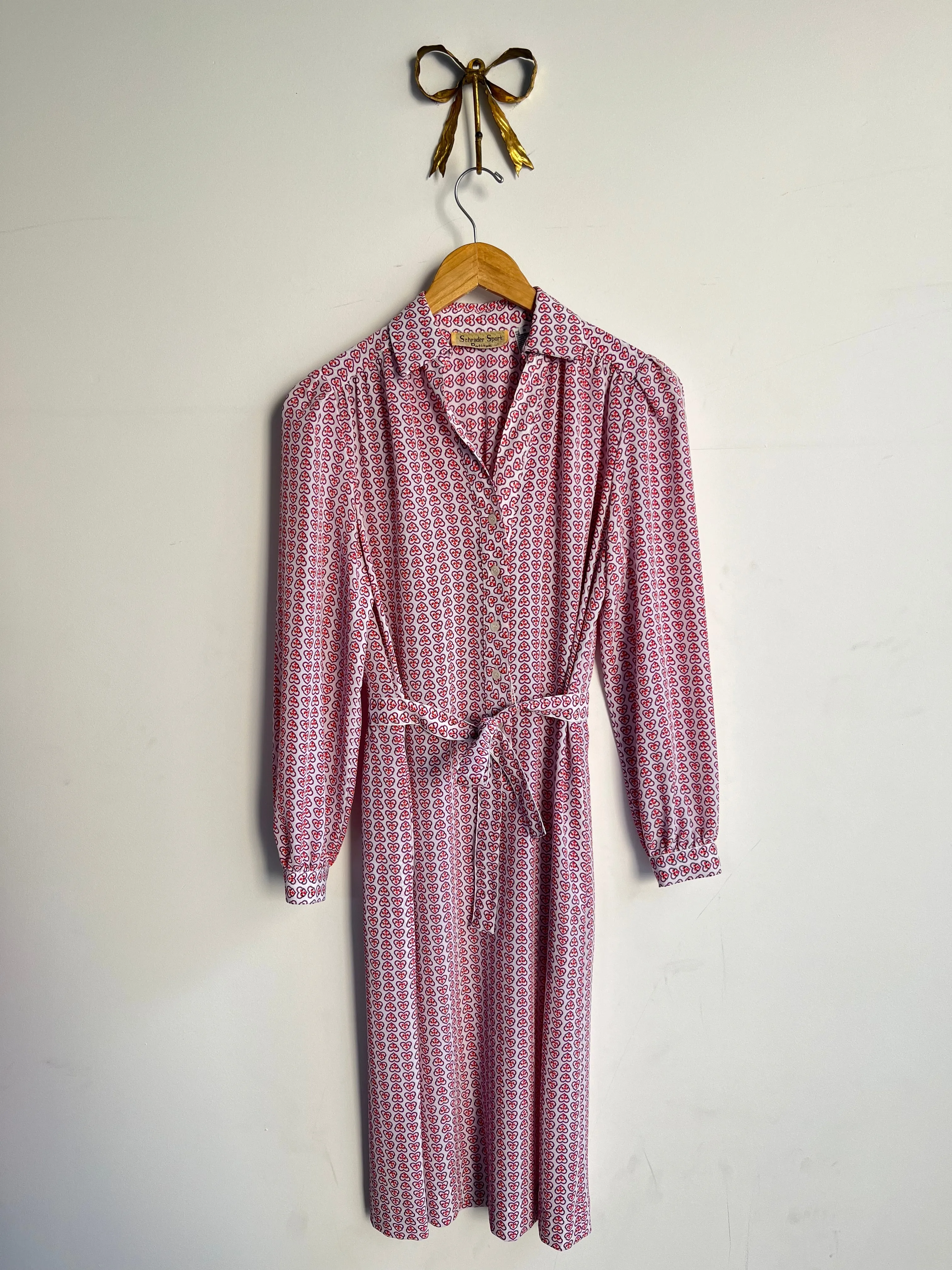 Belted Pop-over Dress