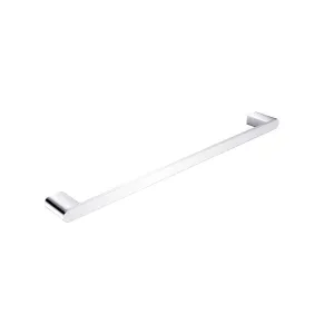 Bianca Single Towel Rail Chrome 800MM 9030-CH