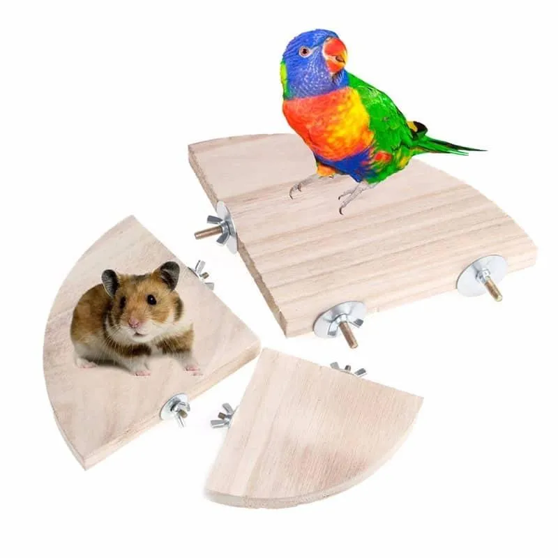 Bird's Wood Platform Stand