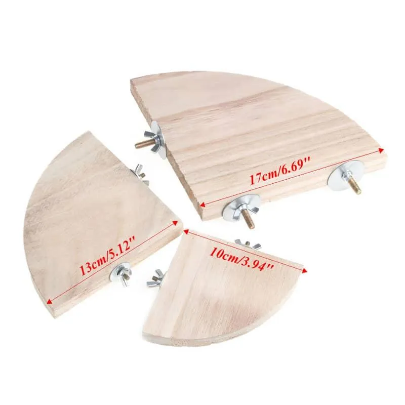 Bird's Wood Platform Stand