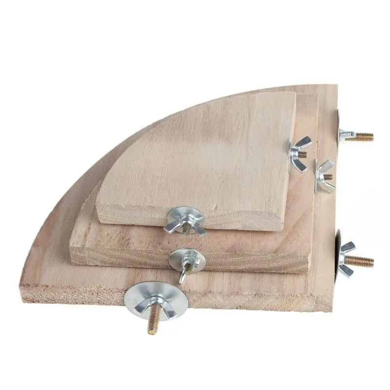 Bird's Wood Platform Stand