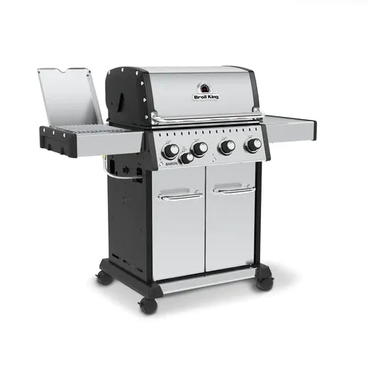 Broil King BARON S440 PRO IR BBQ with Infrared Side Burner