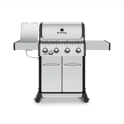 Broil King BARON S440 PRO IR BBQ with Infrared Side Burner