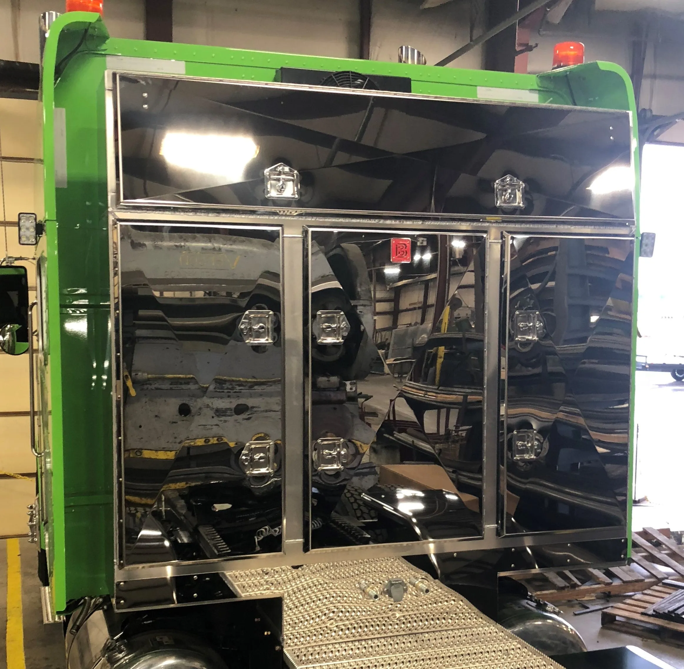 Brunner's 4-Door Enclosed Rack