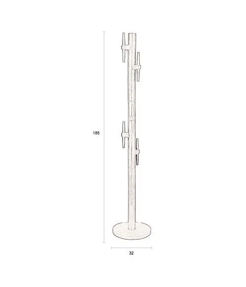 Coat Rack Jakub Walnut