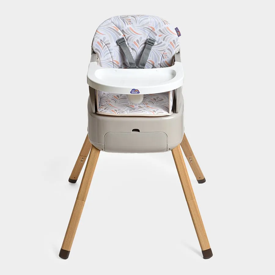 Cuddle Baby High Chair 4 in 1 Grey