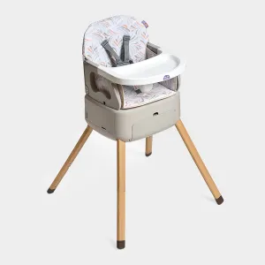 Cuddle Baby High Chair 4 in 1 Grey