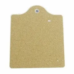 Czech: Ceramic Cheeseboard w/ Cork Backing