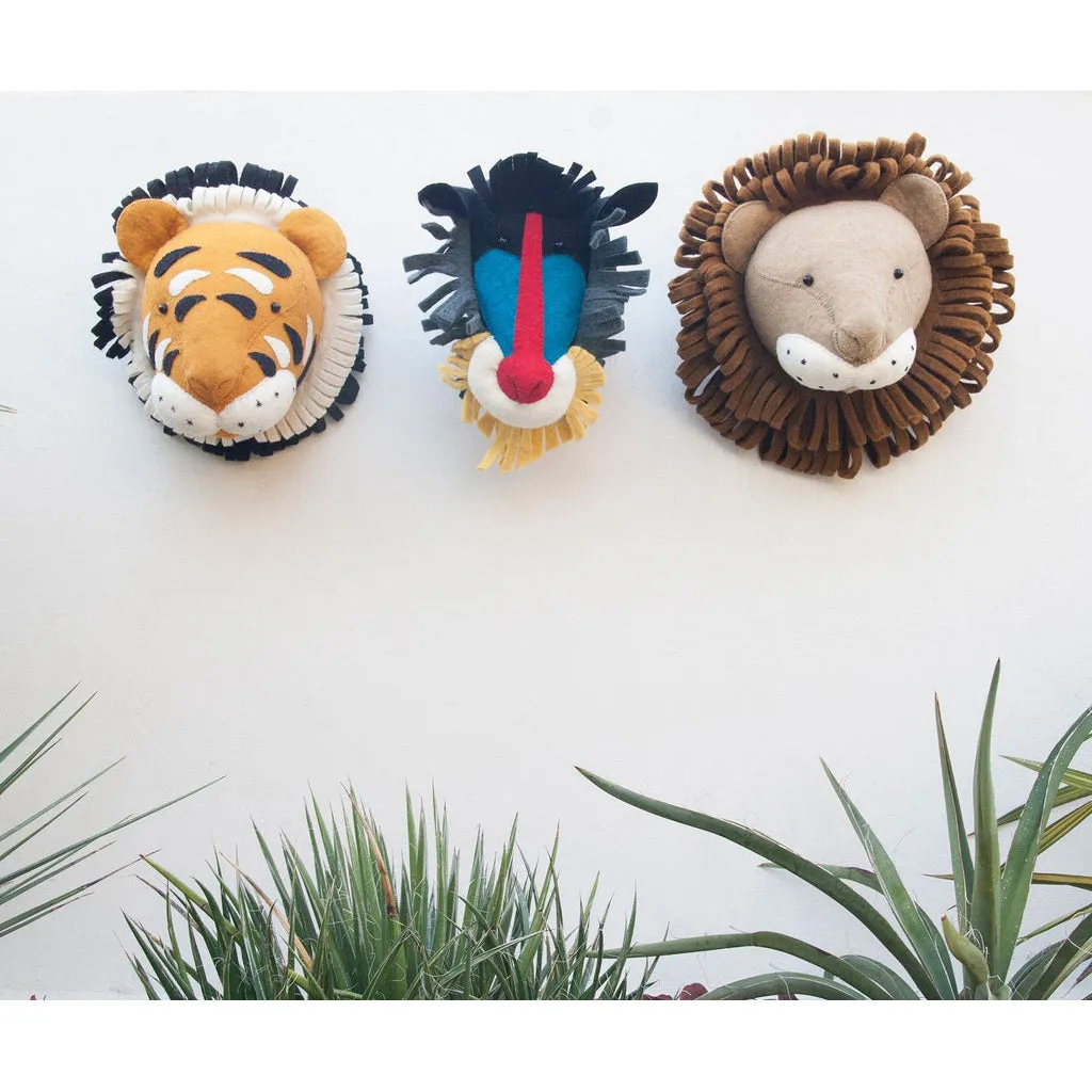 Fiona Walker England Lion Head - Original