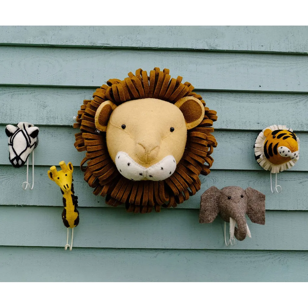 Fiona Walker England Lion Head - Original