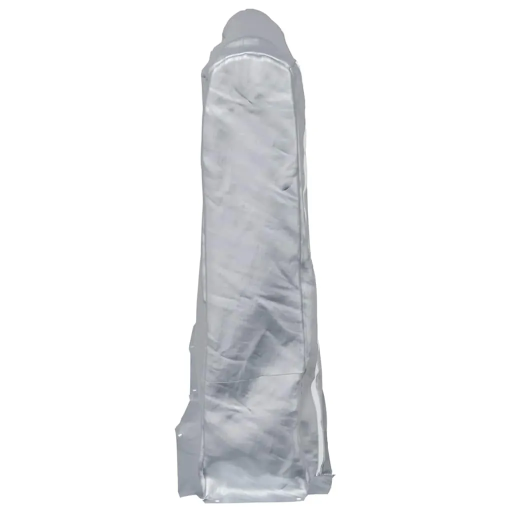 Firewood Rack with Rain Cover 250x25x150 cm Galvanised steel