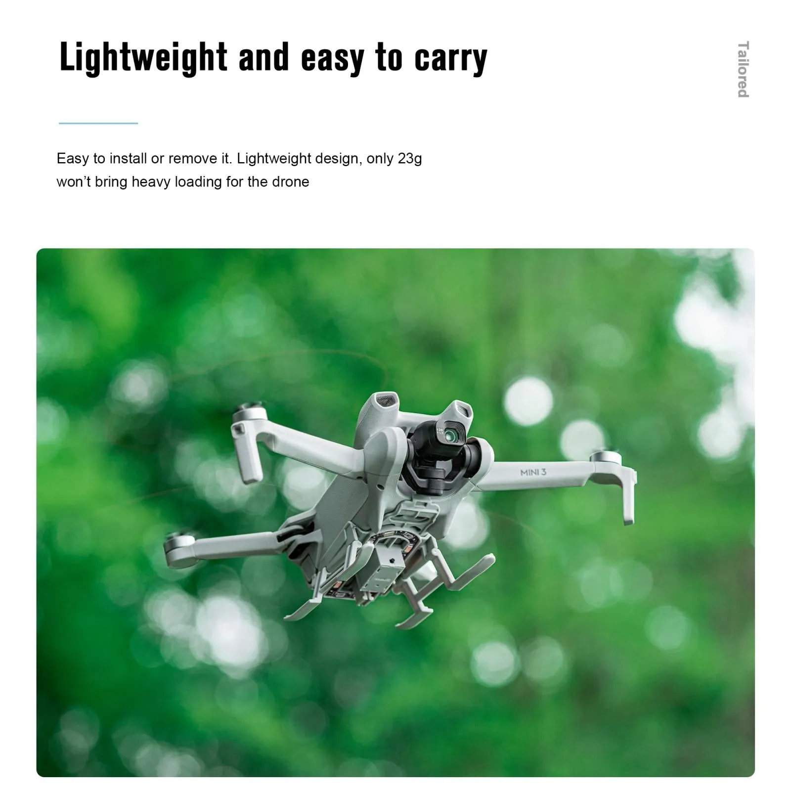 Foldable Landing Gear for Dji Mini 3 - Anti-fall & Heightened