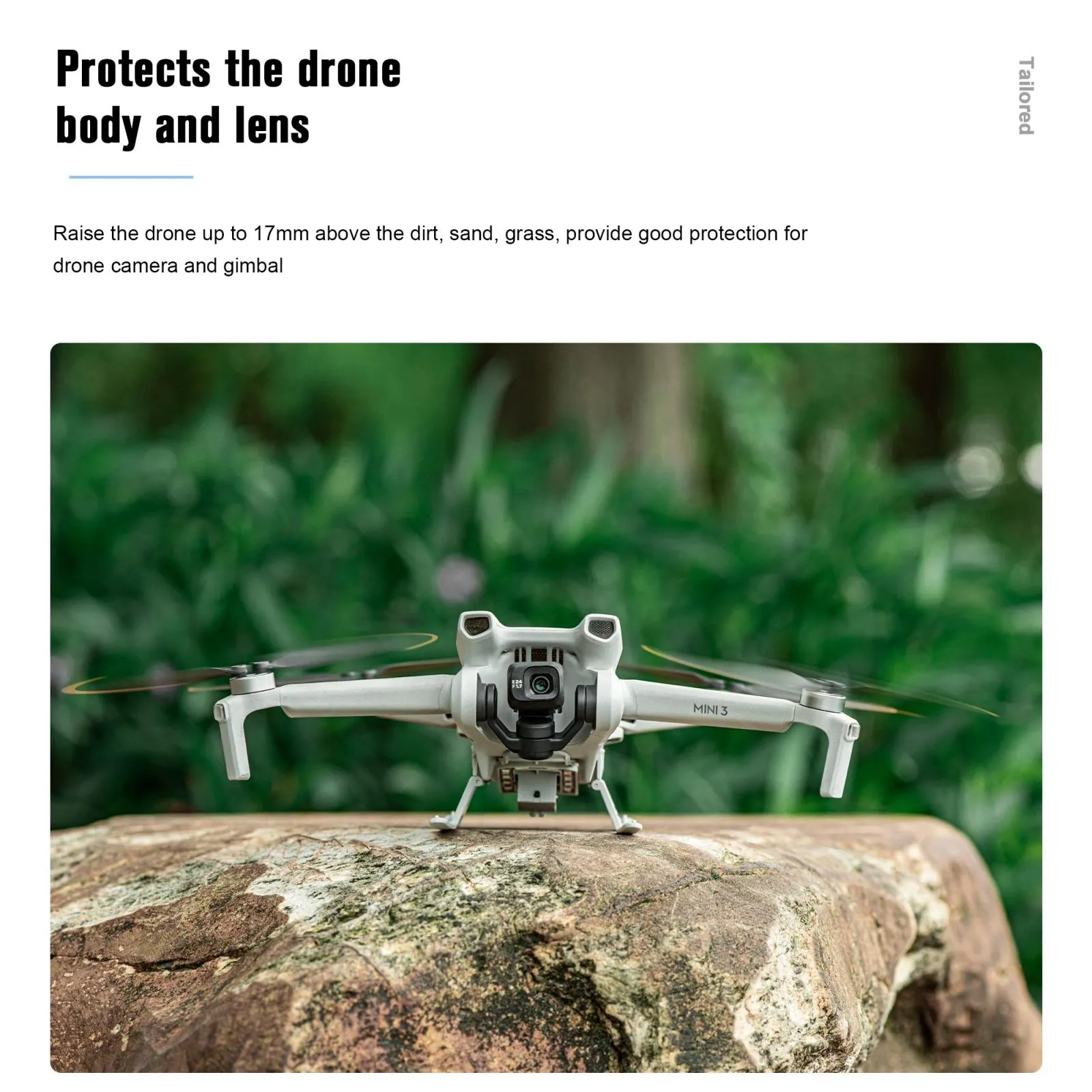 Foldable Landing Gear for Dji Mini 3 - Anti-fall & Heightened