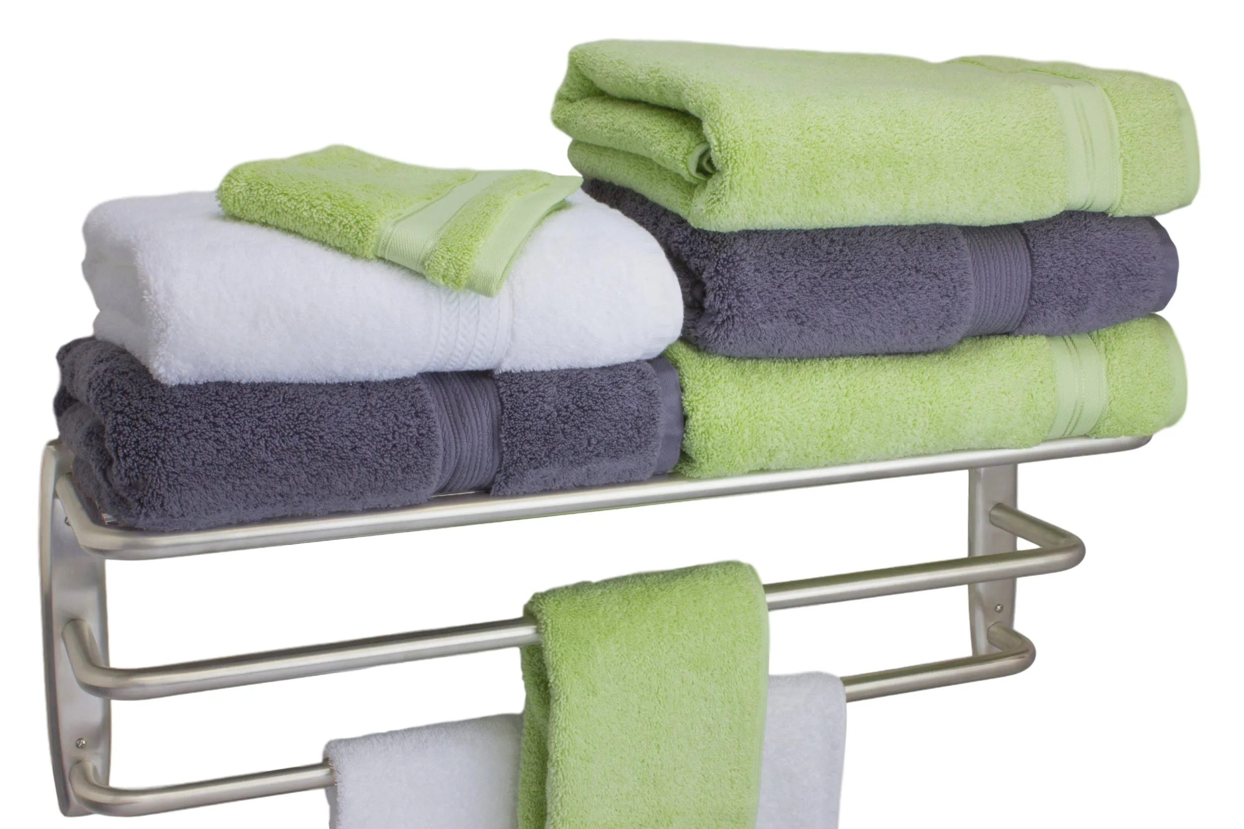 FPL Hotel Towel Rack & Shelf