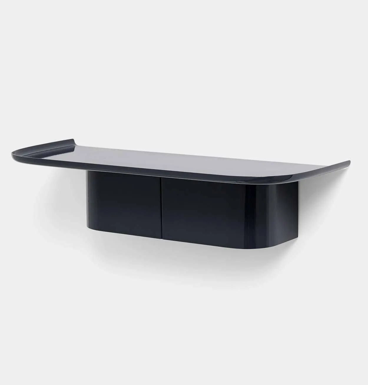 HAY Korpus Shelf in Midnight Blue – Medium