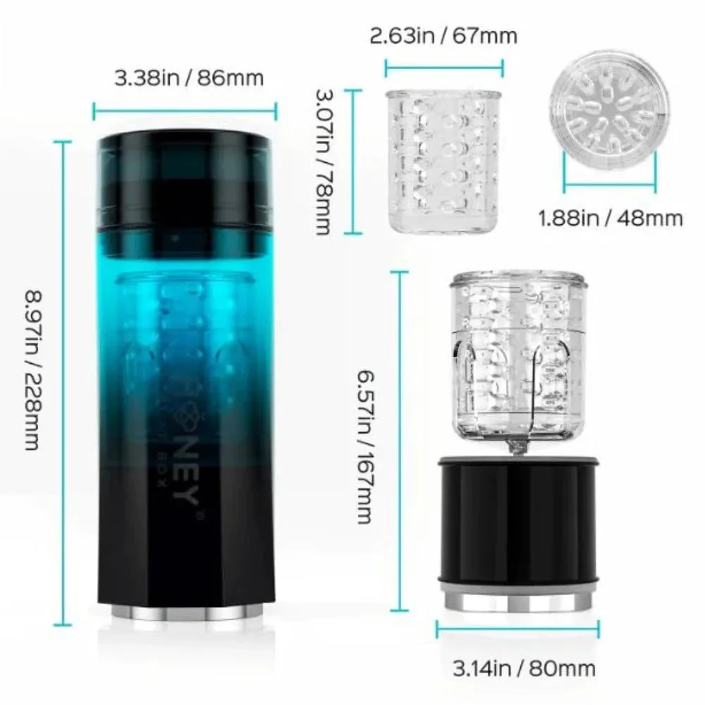 Honey ''Adrian'' Water Spa Rotating Auto Masturbator