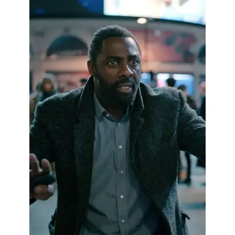 Idris Elba Luther Fallen Sun Coat