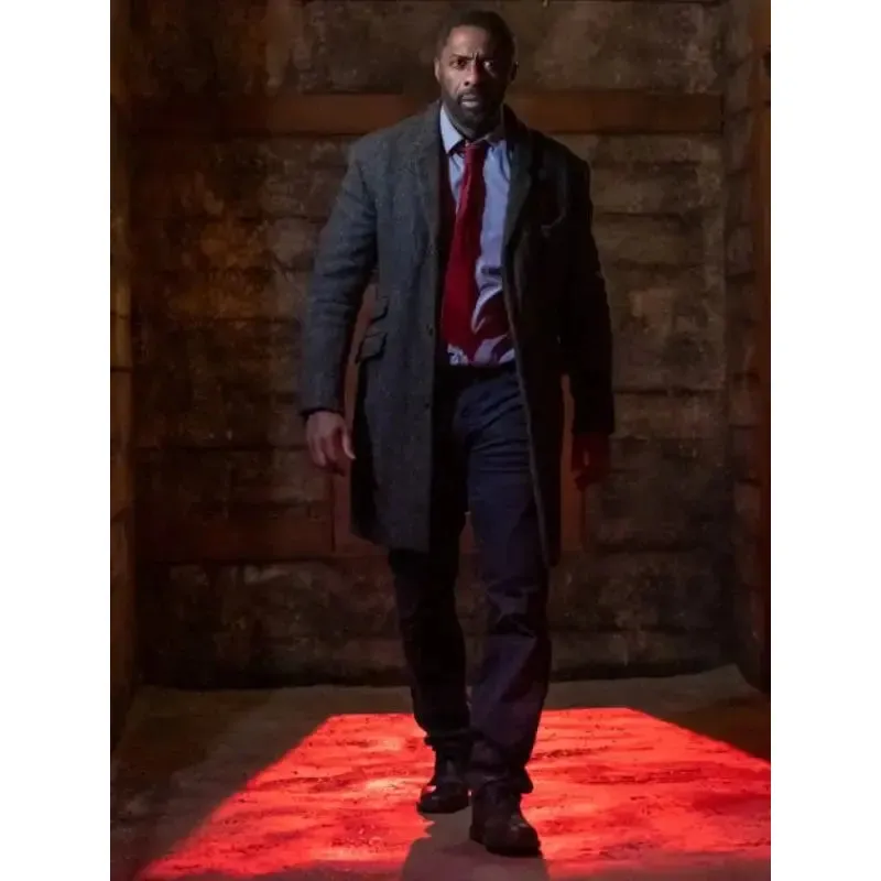 Idris Elba Luther Fallen Sun Coat