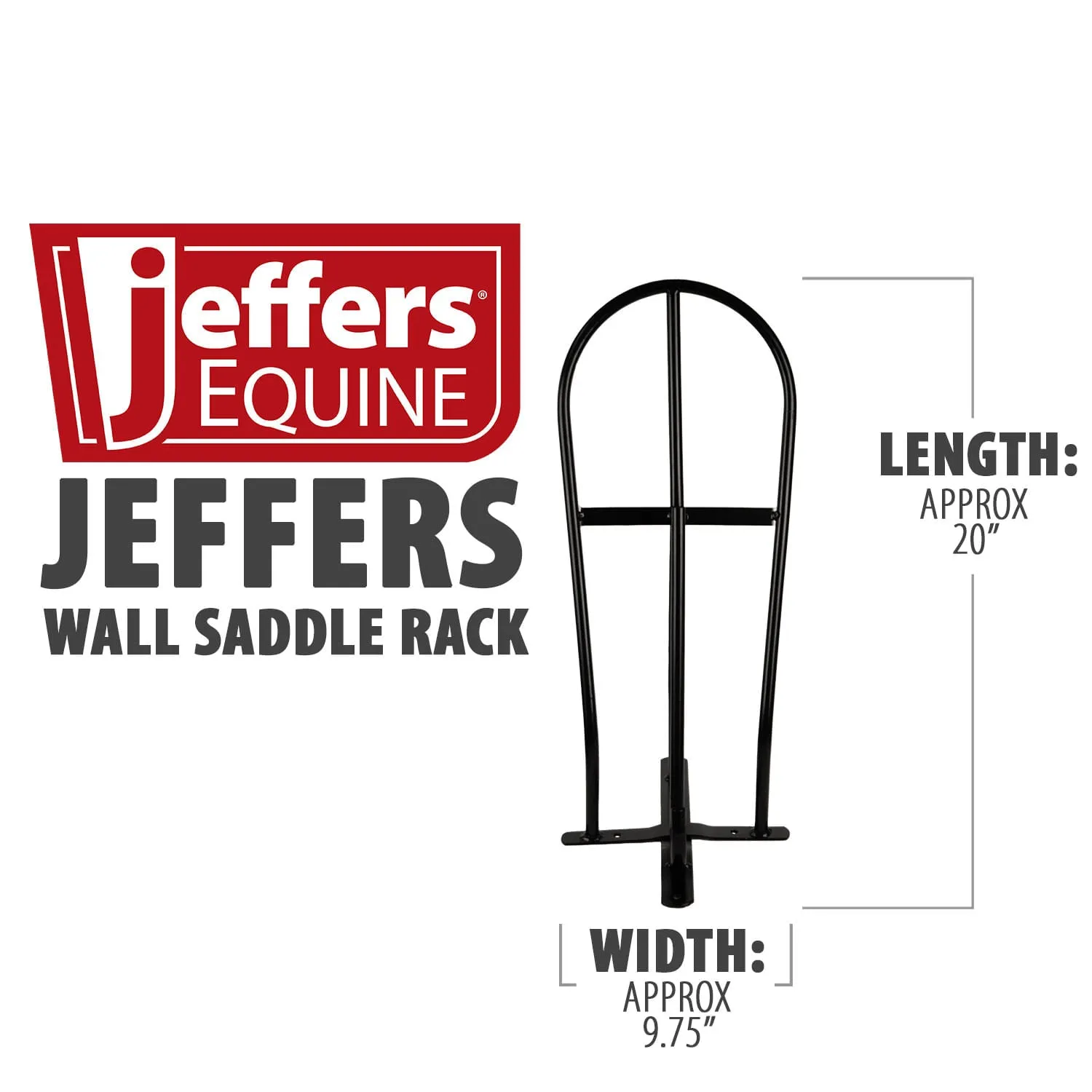 Jeffers Wall Saddle Rack