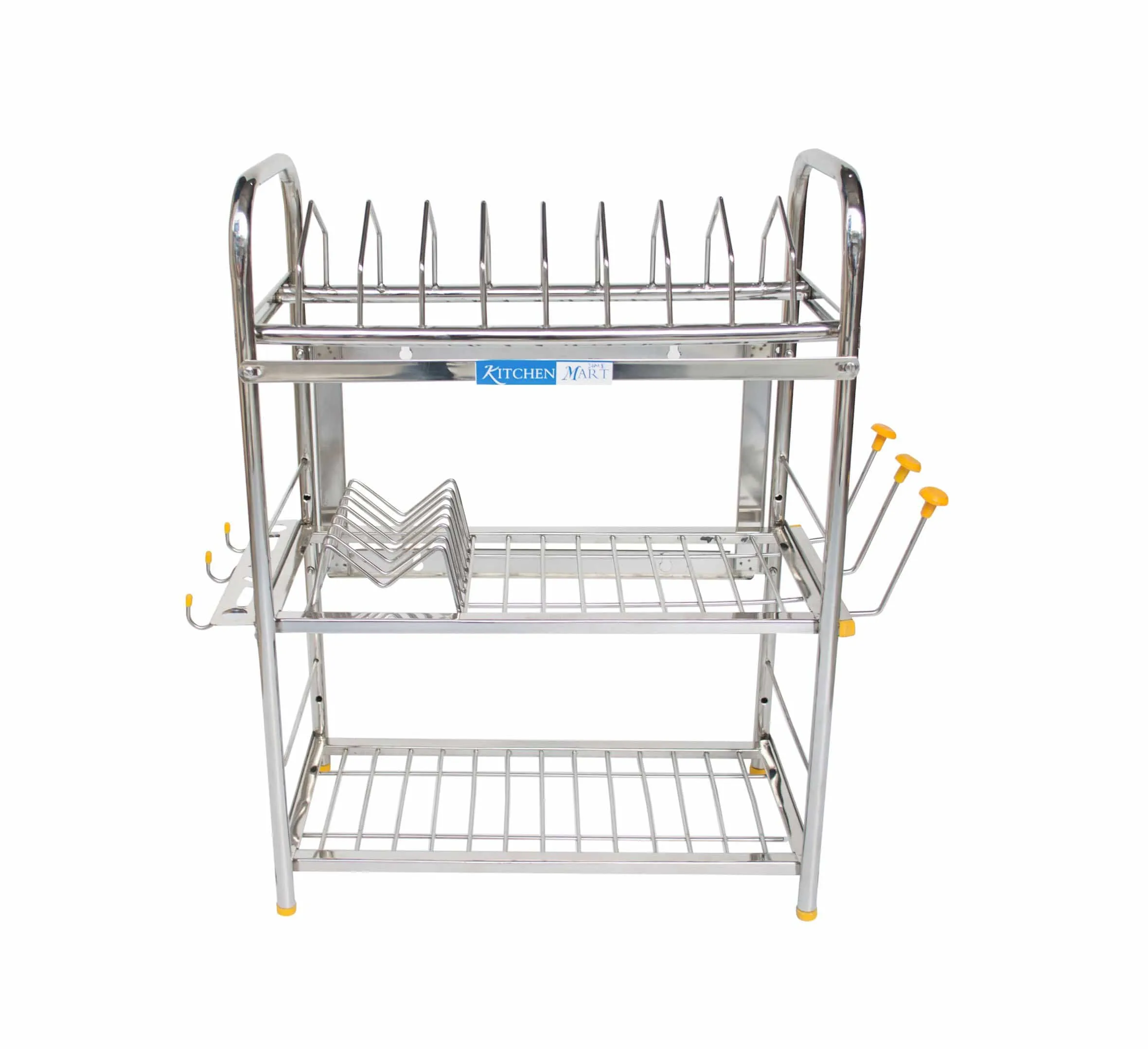 Kitchen Mart Stainless Steel Kitchen Rack (24 x 18 inch)