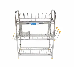 Kitchen Mart Stainless Steel Kitchen Rack (24 x 18 inch)