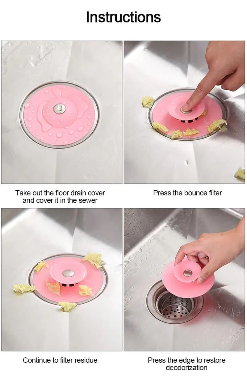 Kitchen Sink Drain Plugs Catcher