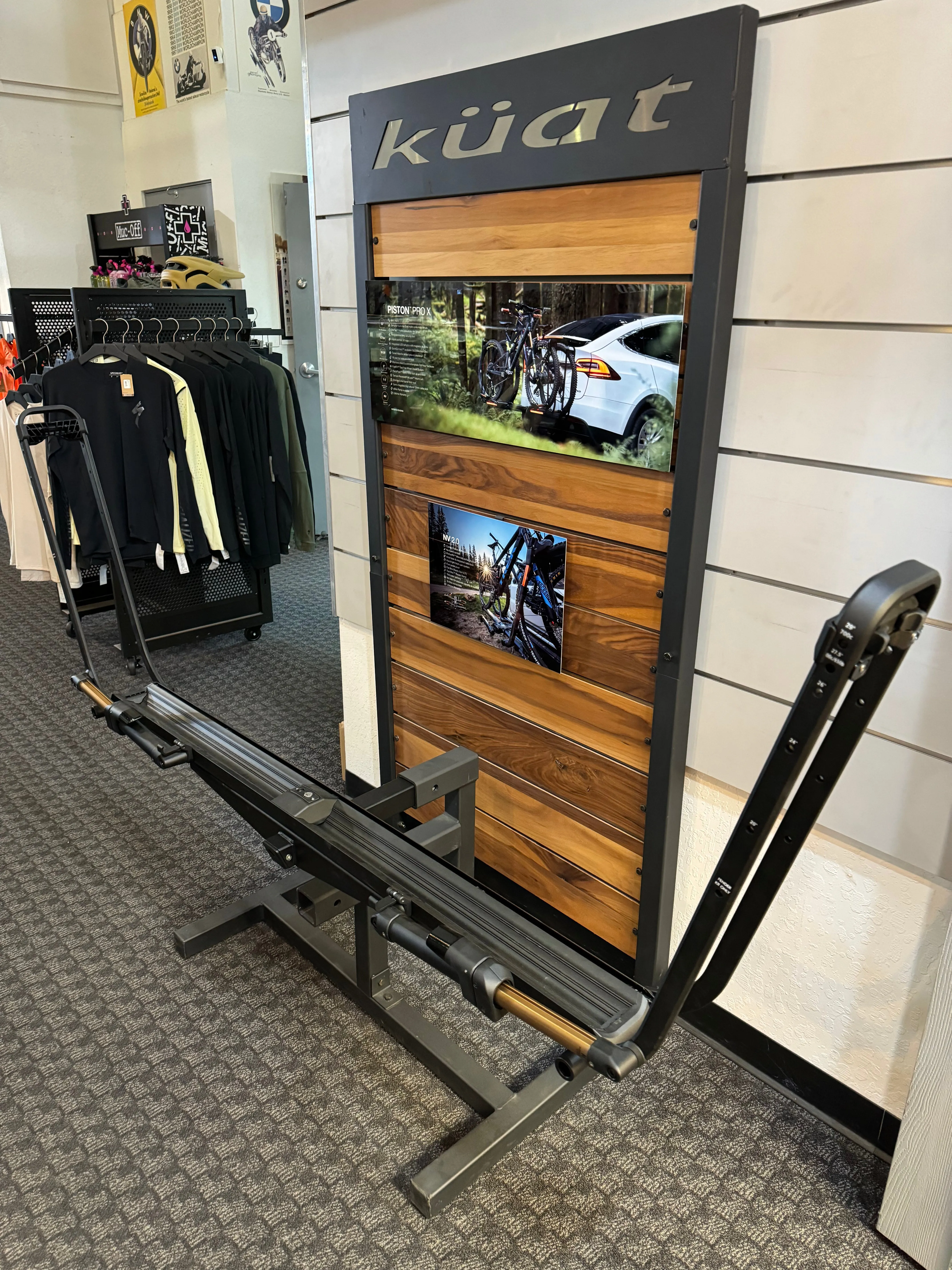 Kuat Piston SR Bike Rack with 2" Hitch Adapter - 1 Bike