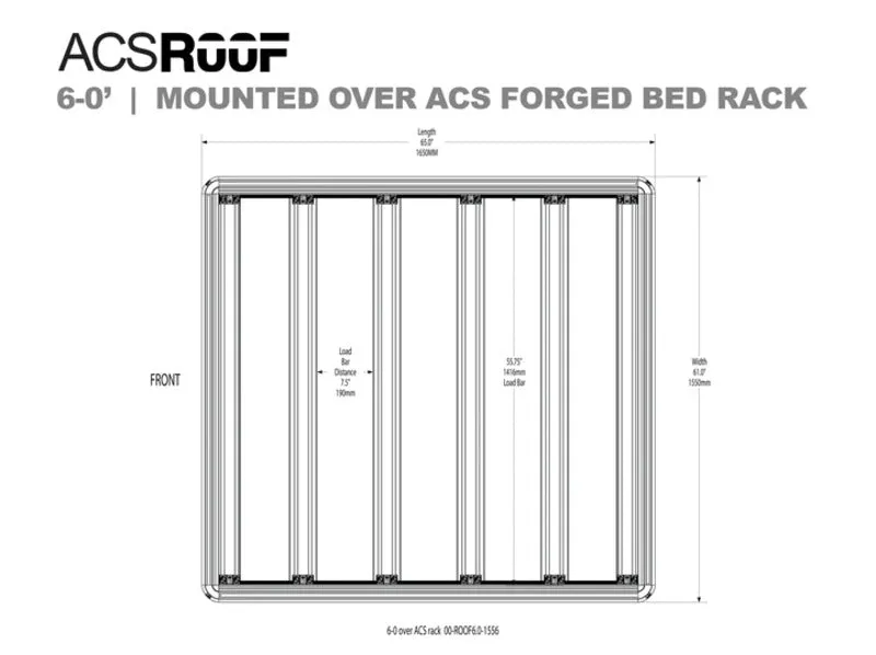 Leitner Designs ACS Roof Rack Platform For Bed Rack
