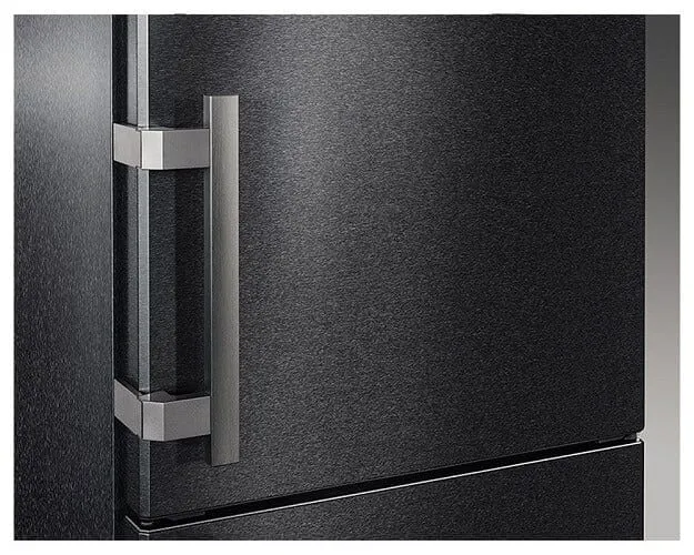 Liebherr CNBS3915 350 Litre Comfort Freestanding Fridge Freezer with NoFrost- 60cm Wide- BlackSteel