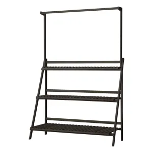 Livsip 3 Tier Plant Stand Indoor Outdoor Garden Planter Flower Pot Shelf Wooden