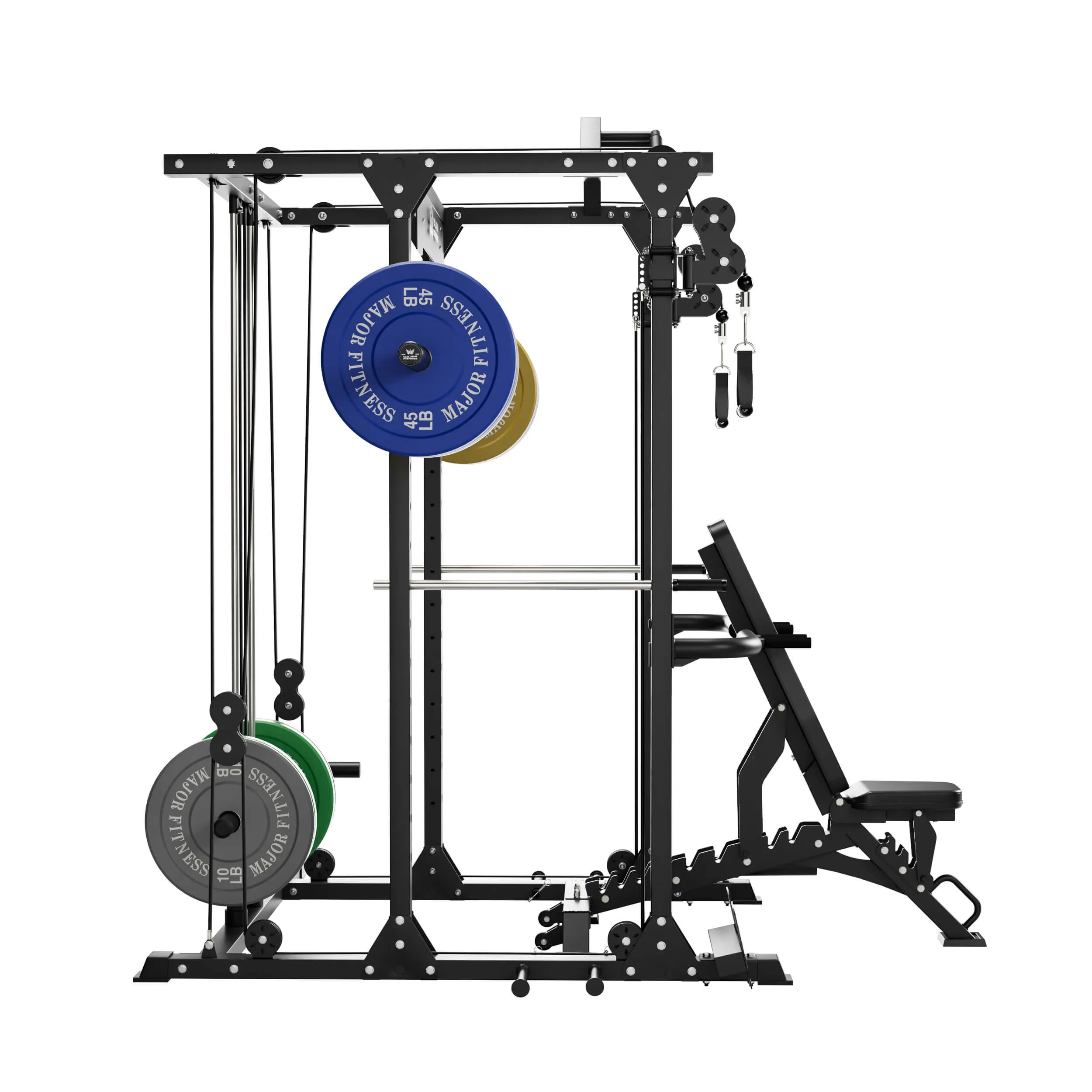 MAJOR FITNESS All-In-One Home Gym Power Rack PLM03