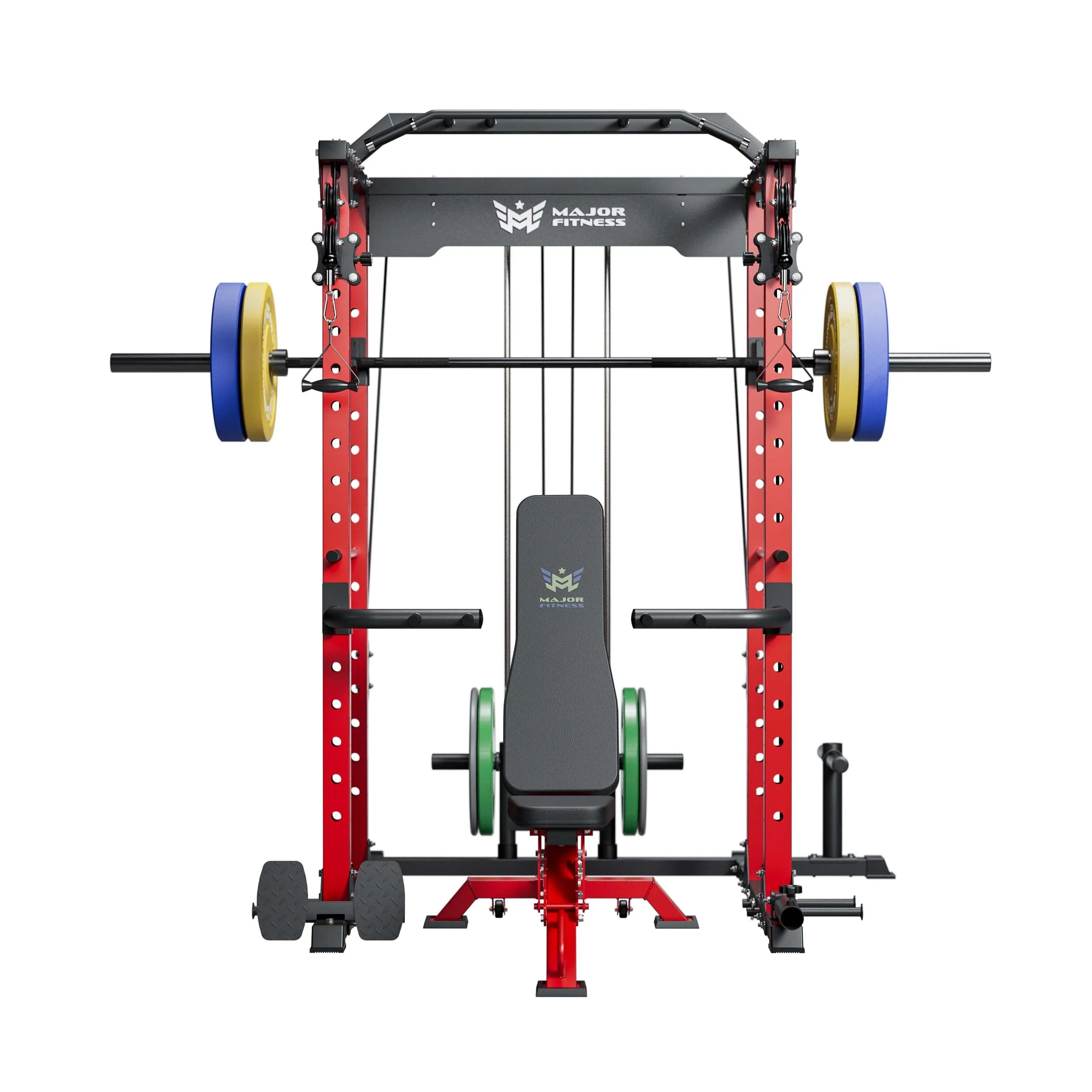 MAJOR FITNESS All-In-One Home Gym Power Rack PLM03