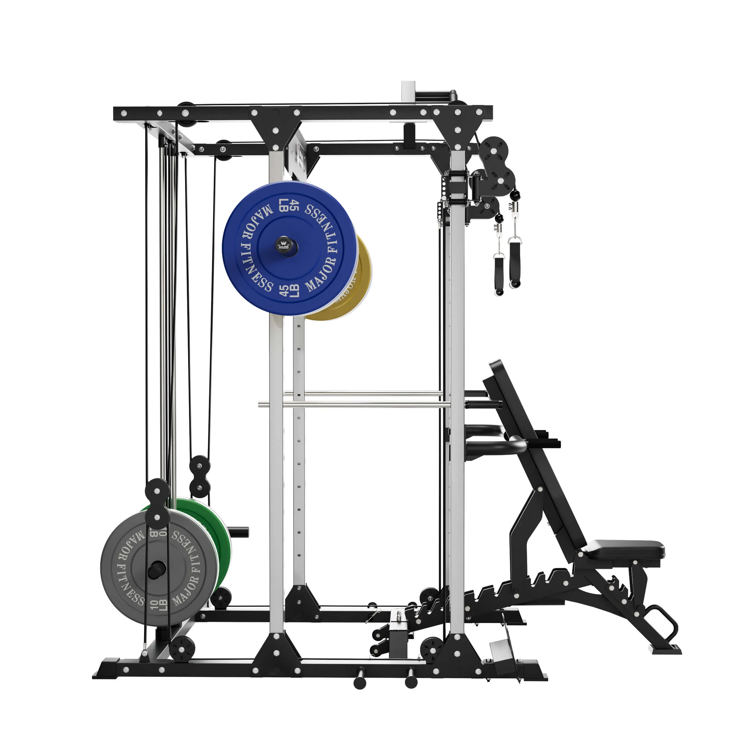 MAJOR FITNESS All-In-One Home Gym Power Rack PLM03