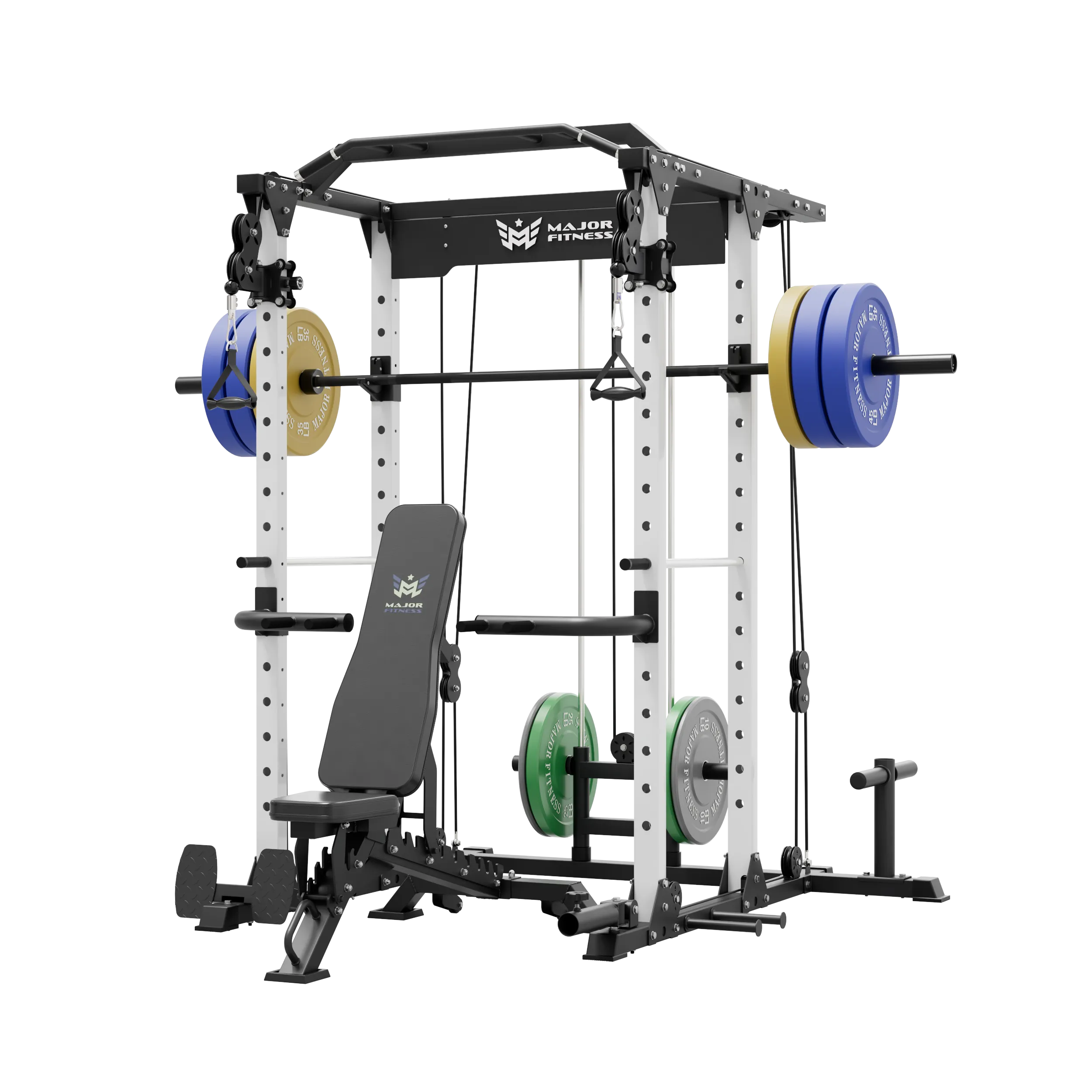 MAJOR FITNESS All-In-One Home Gym Power Rack PLM03
