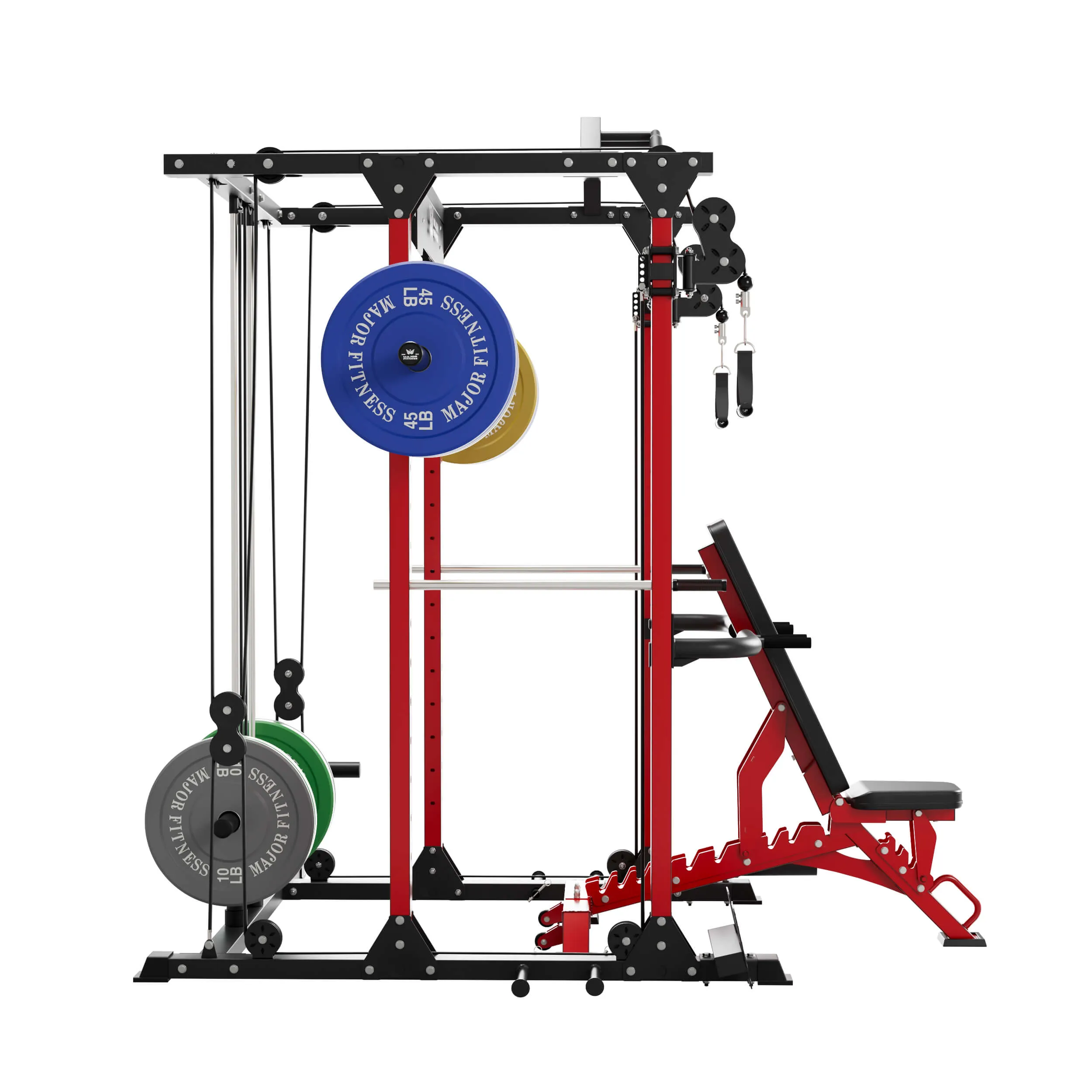 MAJOR FITNESS All-In-One Home Gym Power Rack PLM03