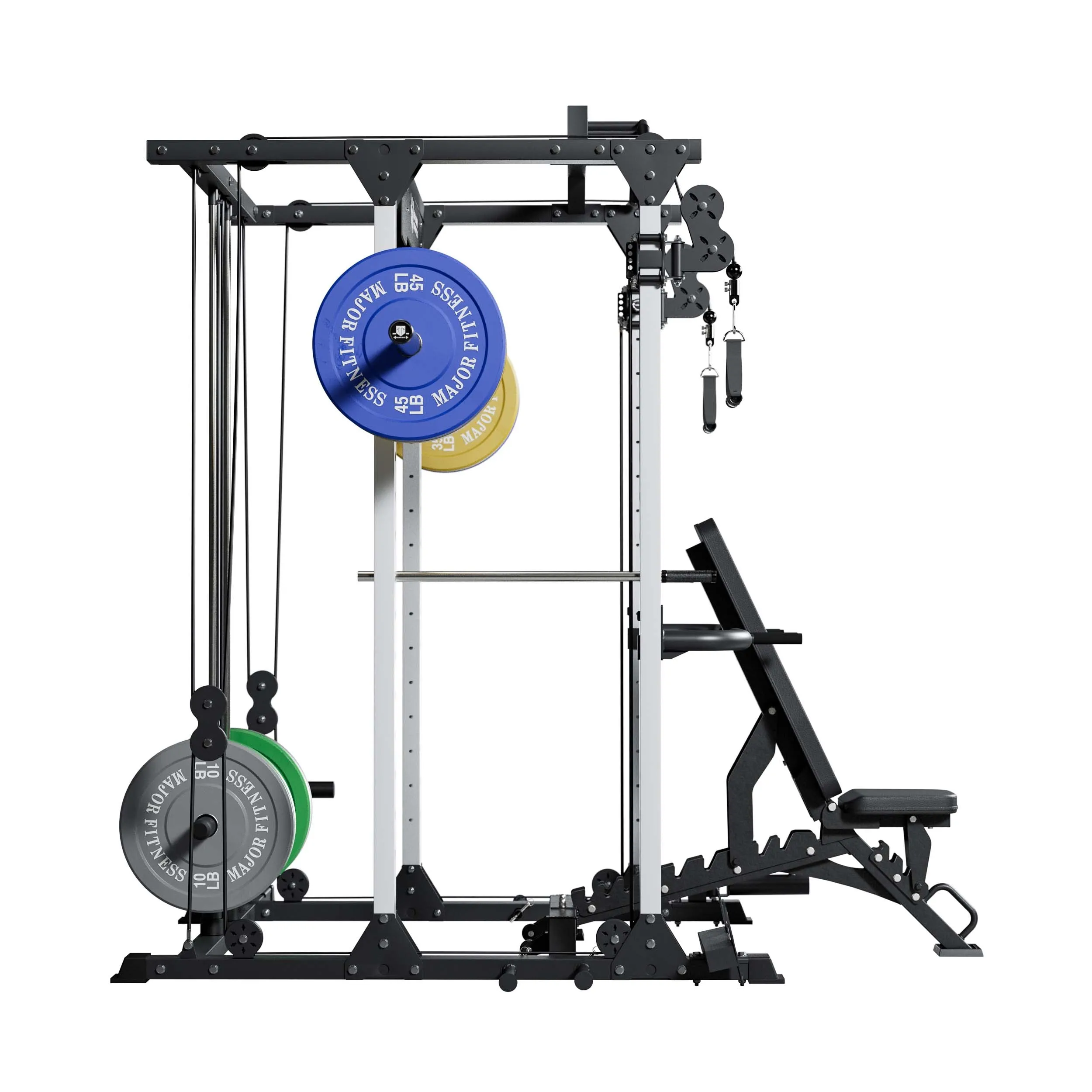 MAJOR FITNESS All-In-One Home Gym Power Rack PLM03