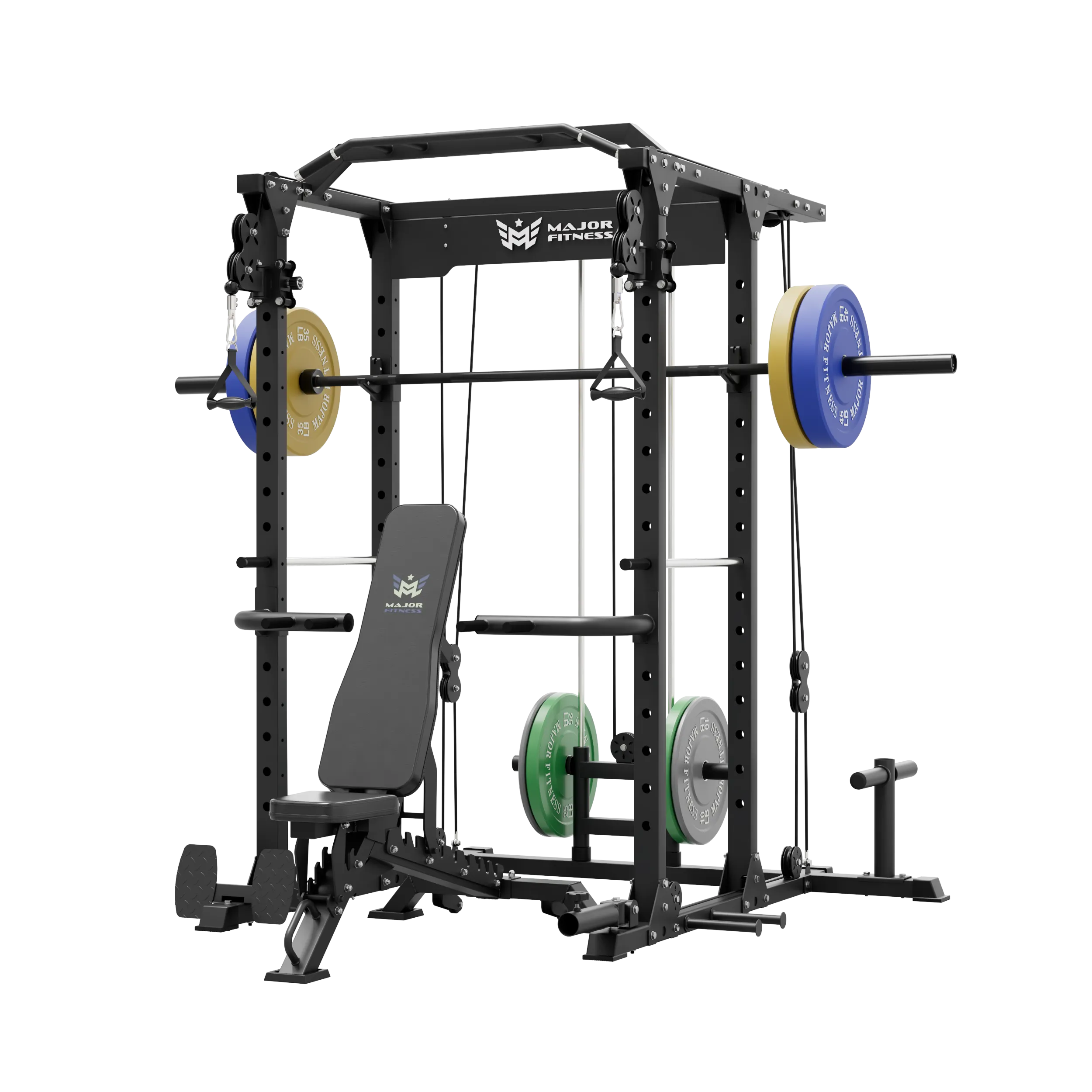 MAJOR FITNESS All-In-One Home Gym Power Rack PLM03