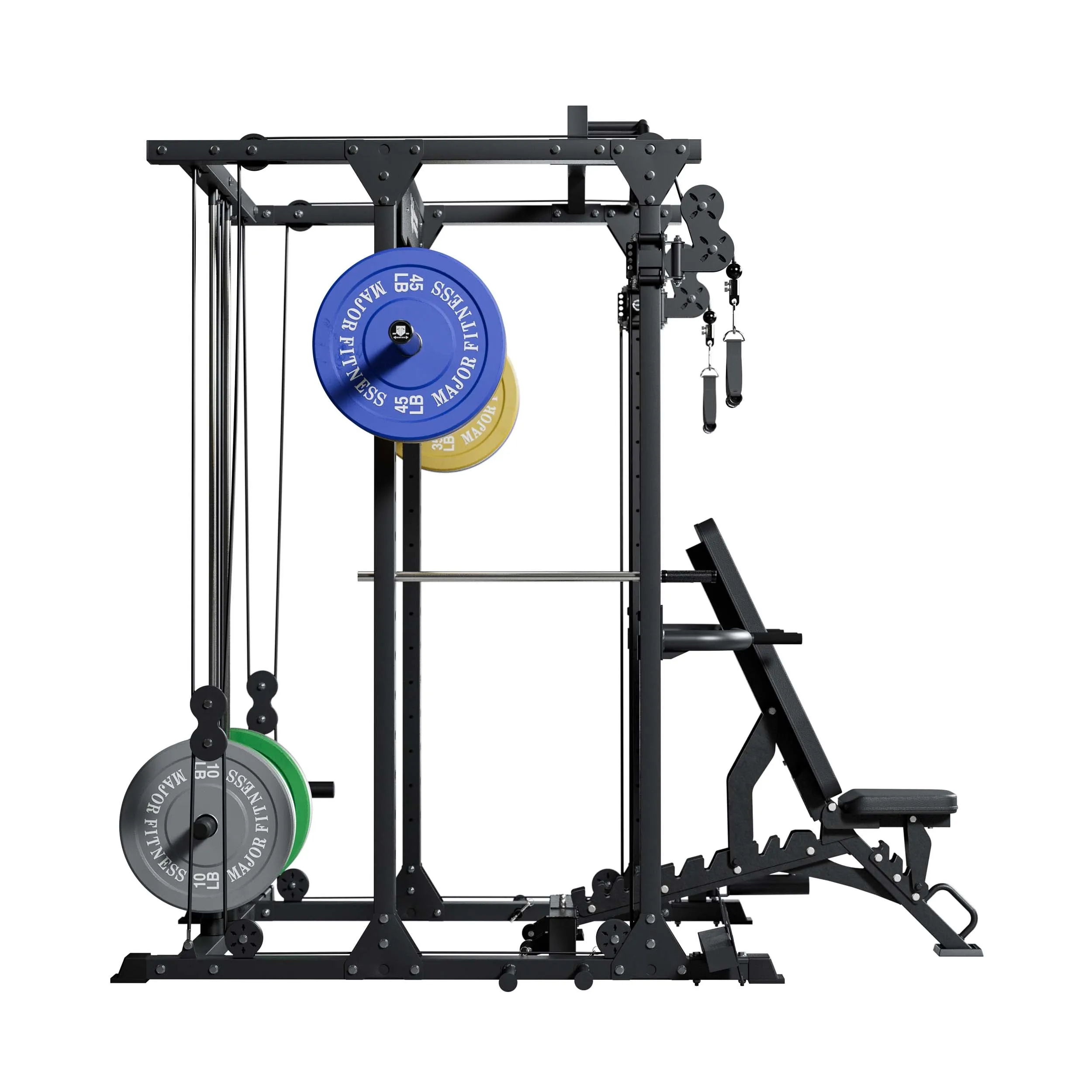 MAJOR FITNESS All-In-One Home Gym Power Rack PLM03