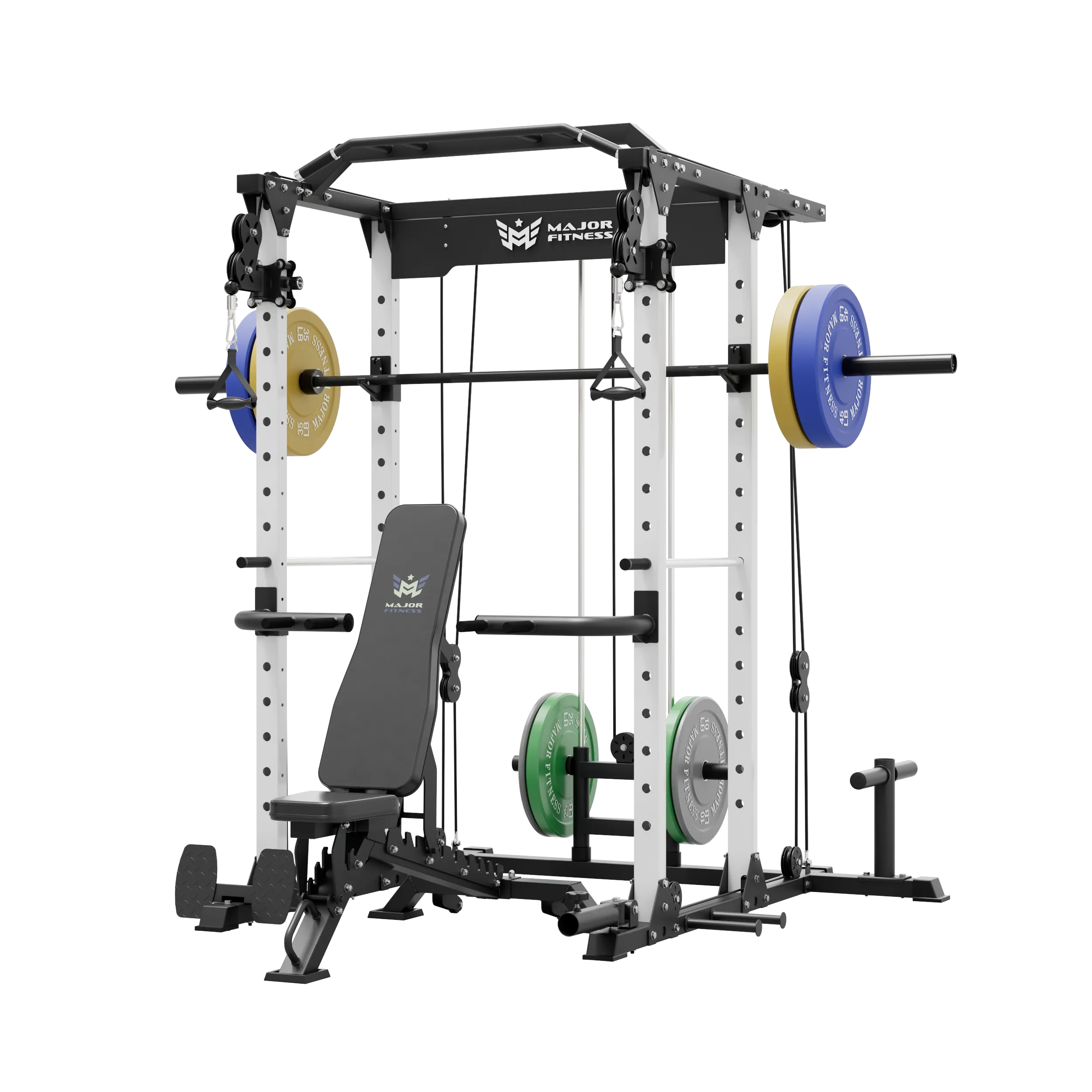 MAJOR FITNESS All-In-One Home Gym Power Rack PLM03