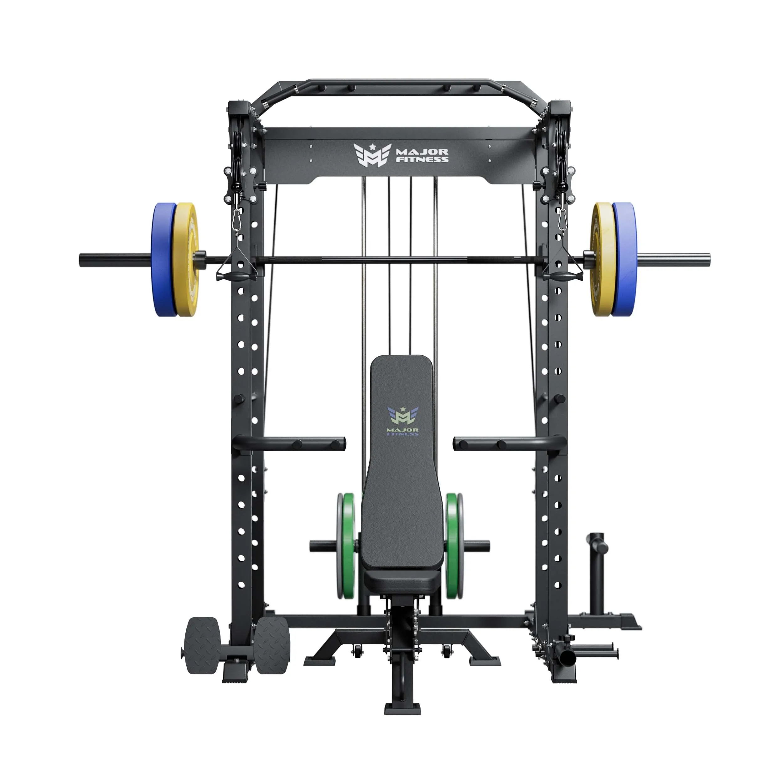 MAJOR FITNESS All-In-One Home Gym Power Rack PLM03