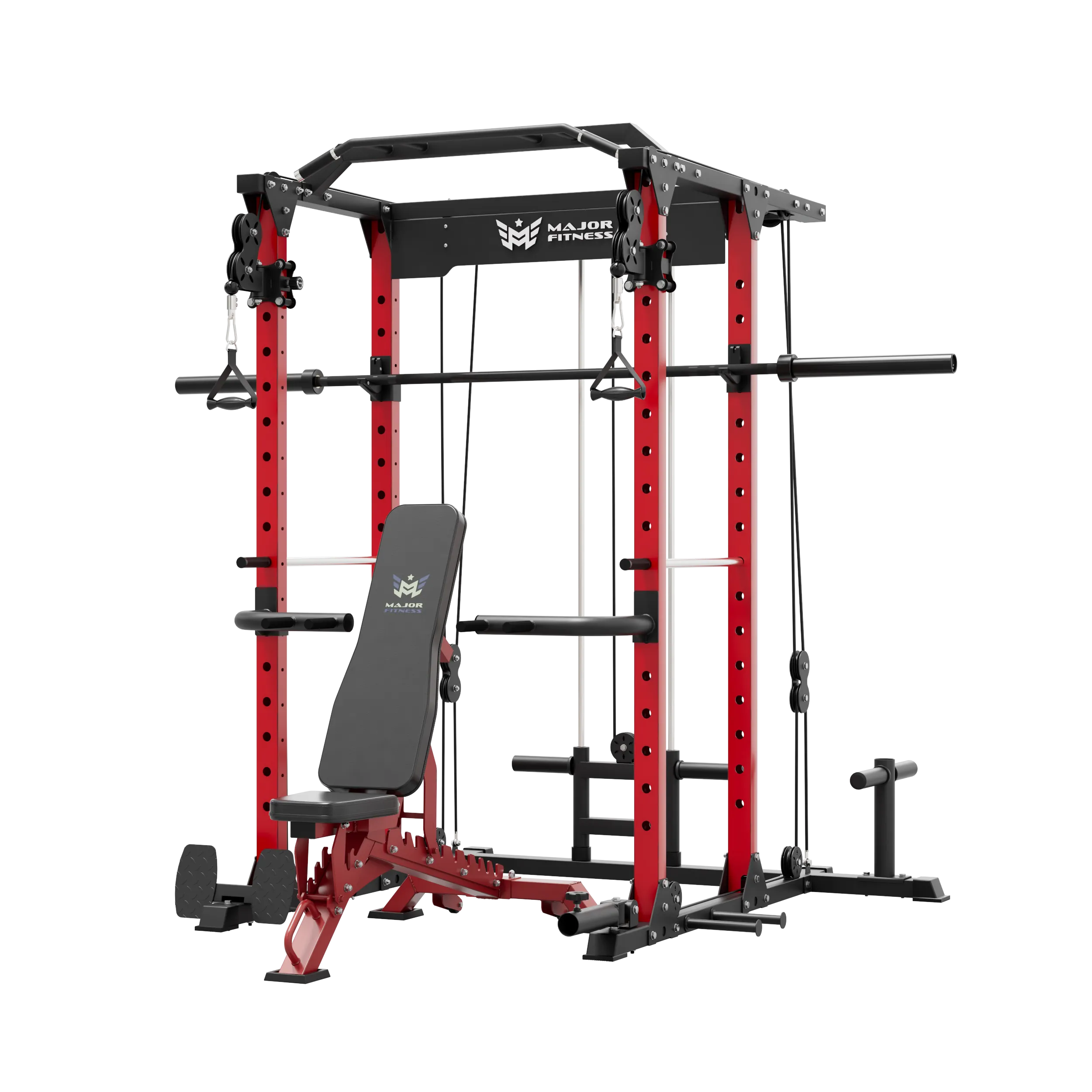 MAJOR FITNESS All-In-One Home Gym Power Rack PLM03