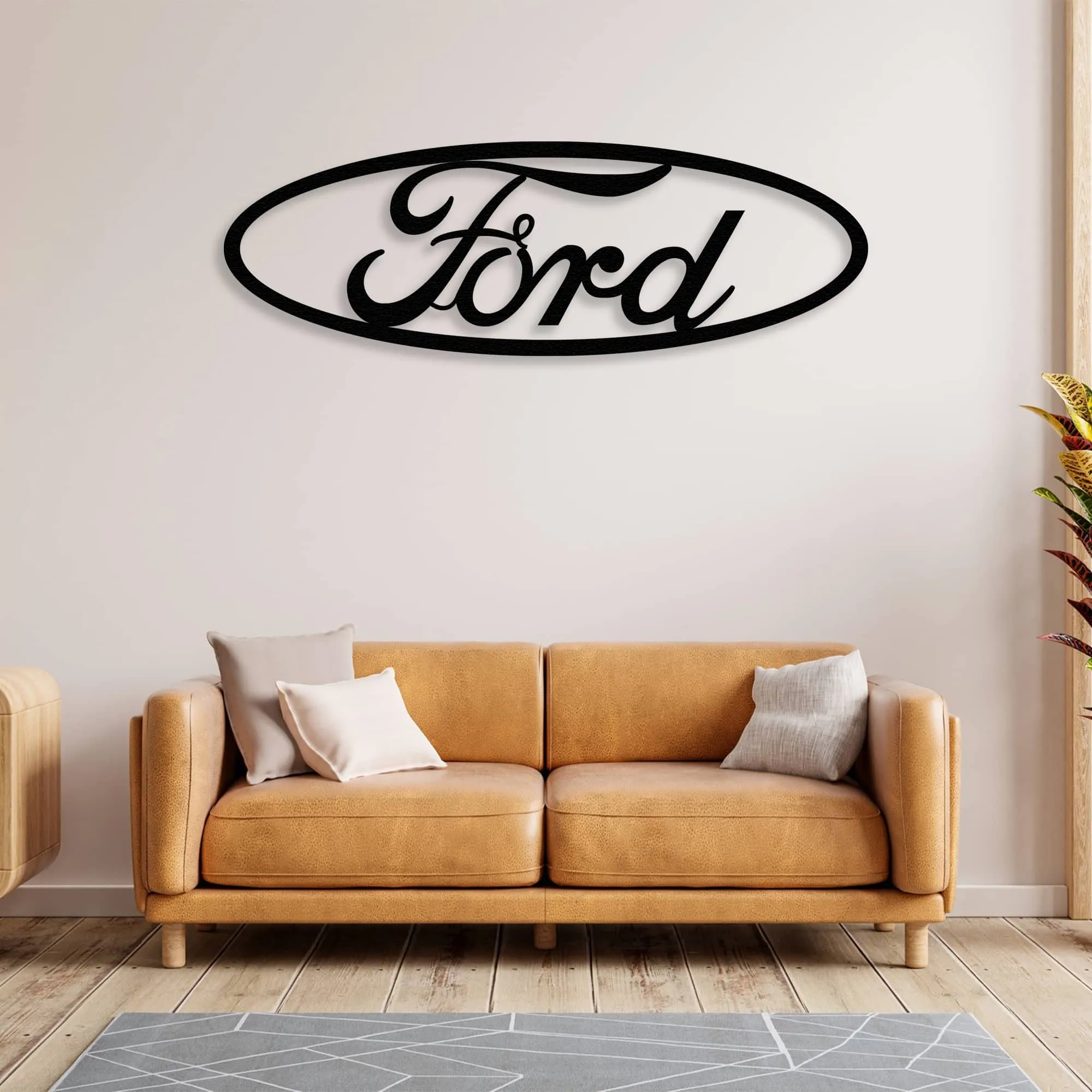 Metal FORD Sign Wall Art